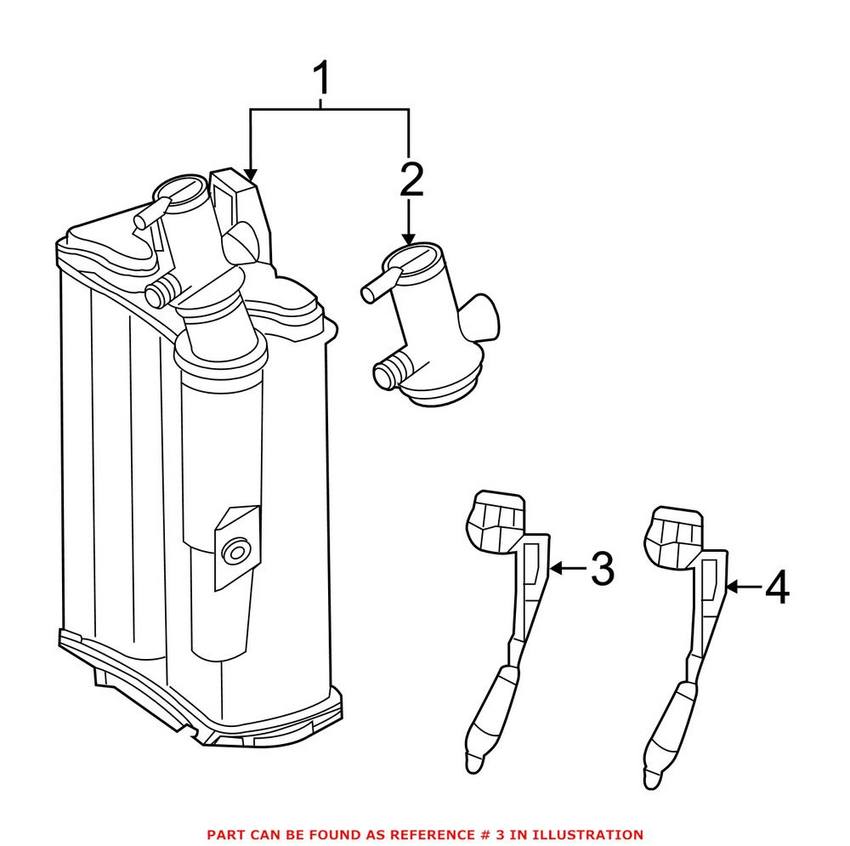 Mercedes Oxygen Sensor - Front 0095426018